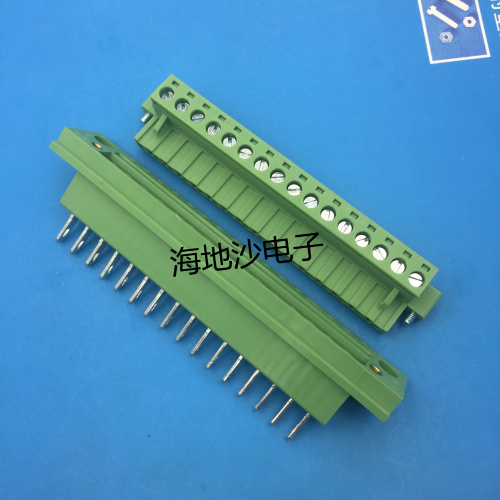 Through-wall plug-in terminal block KF JM2EDGKM WB-5 082P-20P] Connector copper environmental protection