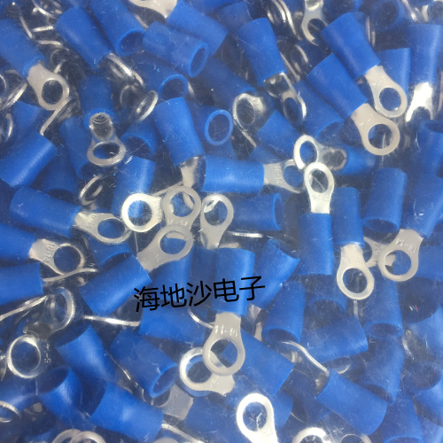 Round cold pressure terminals O-pre-insulated end head RV2-5 with sheath wiring terminals (200)