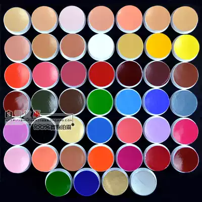 Tianjin non-toxic health care face color oil color cosplay drama Peking Opera human body painting Halloween masquerade party