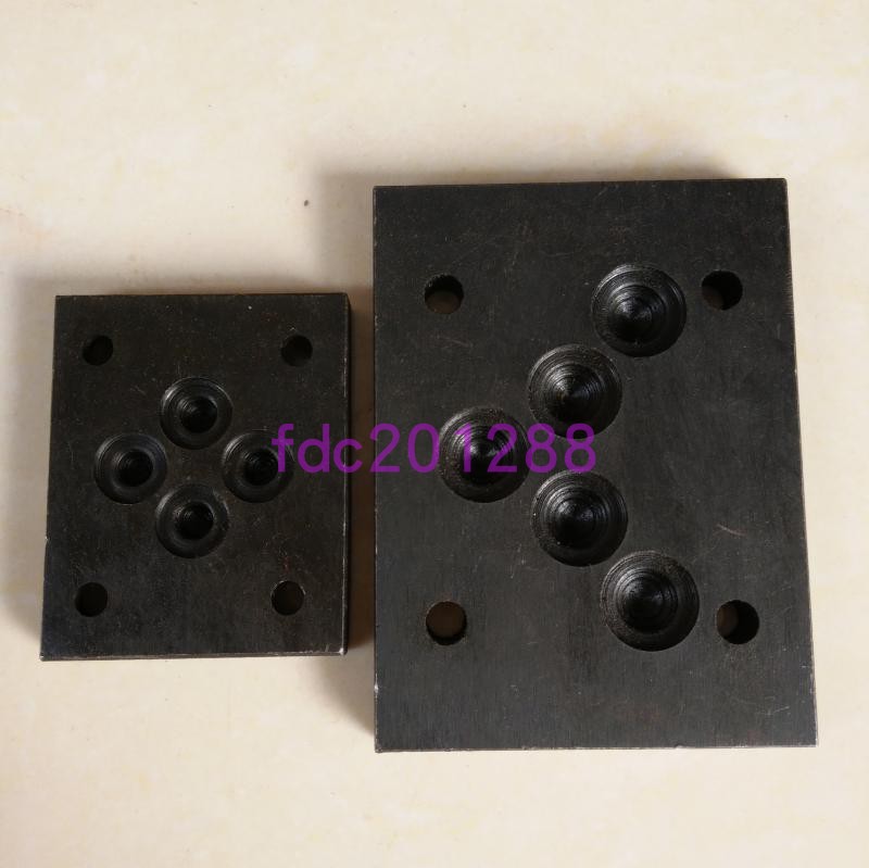 Hydraulic electromagnetic directional valve 6 pass diameter 10 pass diameter oil circuit block cover plate blind plate smother plate 02 03 series