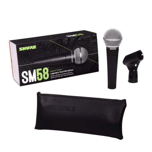 Shure/舒尔 SM58S 57 проводной микрофон для записи живых выступлений и пения караоке BETA58A напольная стойка для микрофона