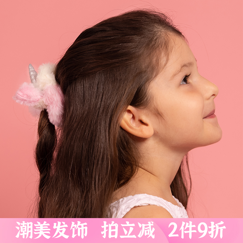 22 years invisiobble hair accessories light and luxurious telephone line Teddy styling unicorn donuts doughnut hair ring