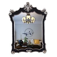 Серебряная ретро -серебряная живопись черная