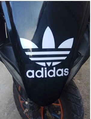 Locomotive Car Sticker Clover Changed to Decorative Car Sticker