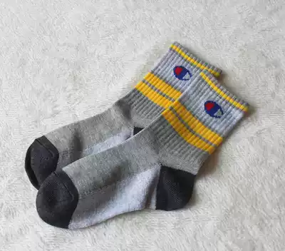 Japanese original cotton student socks crown JUAN children's socks sports socks white socks (ten yuan three pairs)