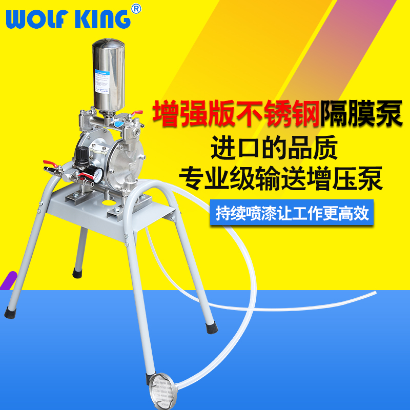 Taiwan pneumatic diaphragm pump pump A - 10 stainless steel spray pump double diaphragm pump pump pump