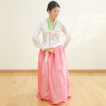 舞蹈练功表演艺术艺考演出服装女新款朝鲜少数民族套装成人上衣裙