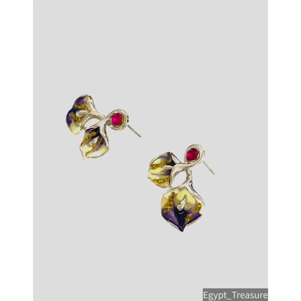 Spot Replenishment One Egypt Asfour Crystal Ancient Egyptian Fancy Special Styling Crystal Earnail