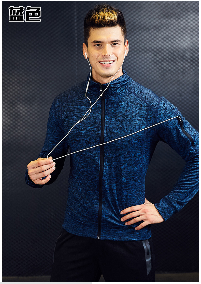 Quần áo thể dục, mùa xuân và mùa thu nam, áo thun cao, nhanh khô, quần áo bó sát, tập gym, chạy bộ thể thao - Quần áo tập thể hình quần tập gym nữ ngắn