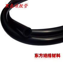 Black silicone tube hose Food grade tasteless thin wall 2-18mm elastic edible grade tea set high temperature silicone tube