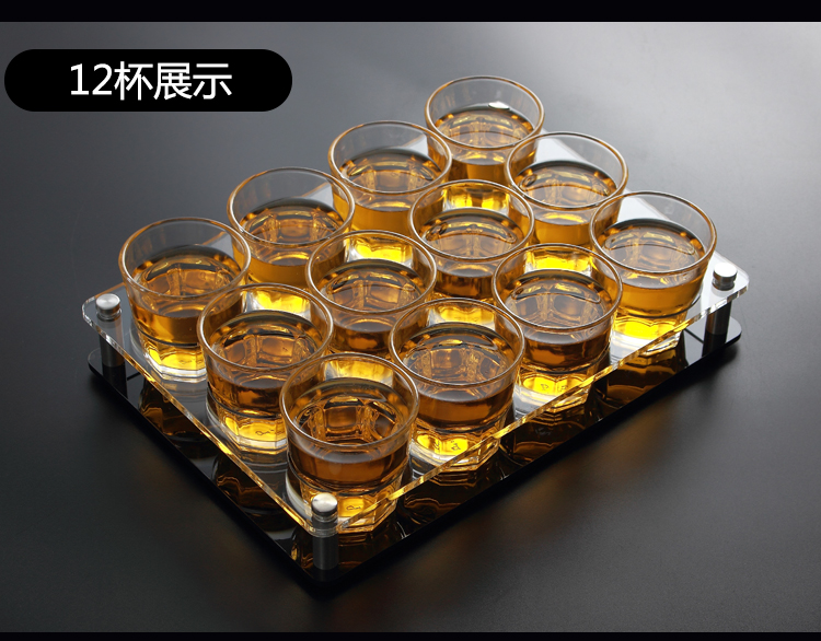 Hộ gia đình sáng tạo cốc bia lớn Rượu vang trắng rượu mạnh ly 2 22 hai bộ rượu 100ml - Rượu vang gia ly ruou vang