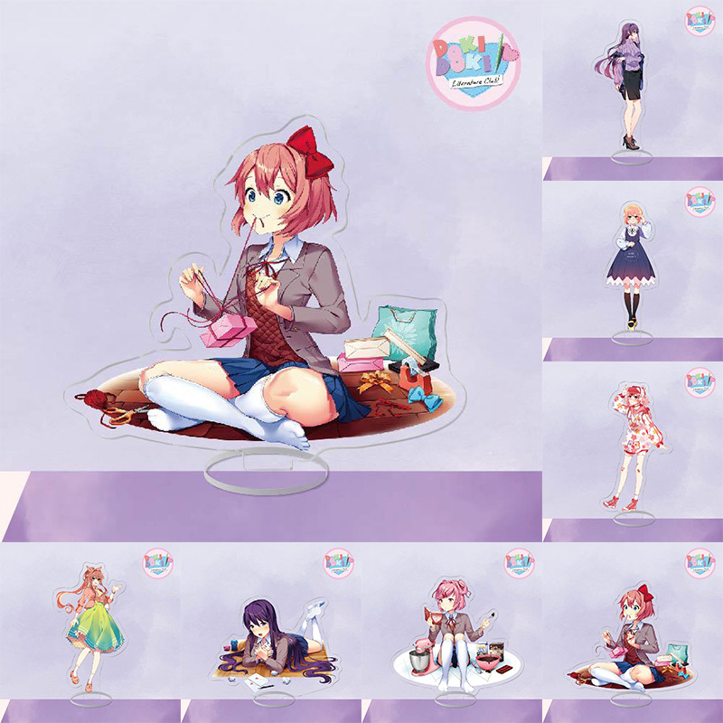 Heartbeat Literature Department Shasiri, Monica, Yuri, Shatsuki Merchandise, Yuki, Standee, Desktop Decoration, Gift Heartbeat Literature Department Shasiri, Monica, Yuri, Shatsuki Merchandise, Yuki, Standee, Desktop Decoration, Gift