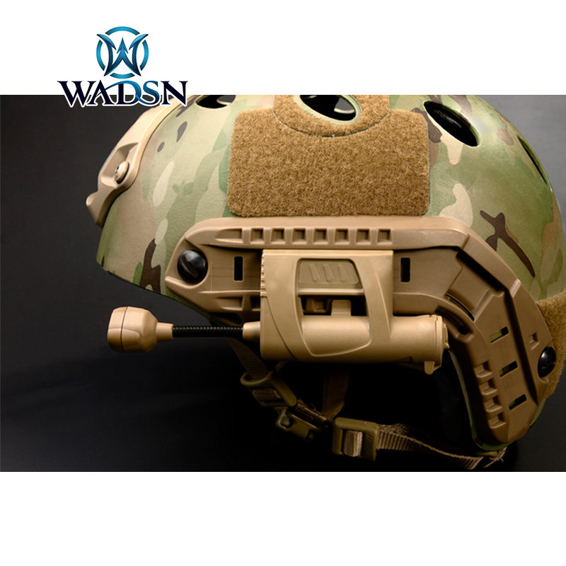 Wadsn Vodsen Fast Safety Helmet Chagre mpls4 Light Serpentine Infrared IR Tactical LED Light Illumination