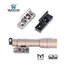  Wadsn Tactical Bright Flashlight M300 M600 Metal MI Mlok rail keymod rollover base