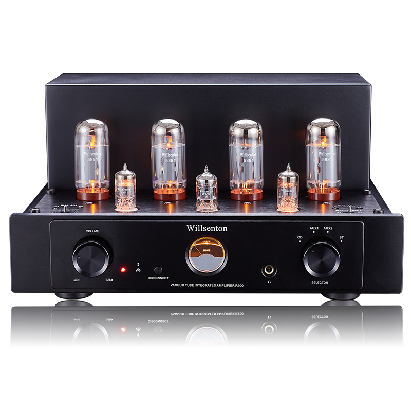 Factory shop at the factory shop: Wiliento Weivocal R200 bile duct 5881 electronic tube black Bluetooth power amplifier-Taobao