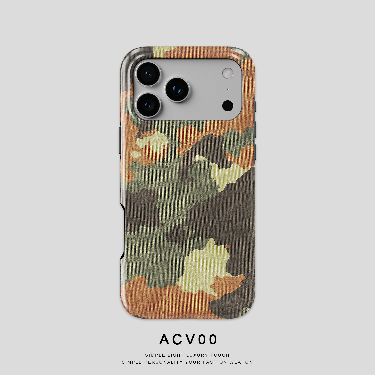 Camouflage Pattern 21 iPhone Case