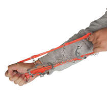 Outdoor crampons snow non-slip shoe covers stainless steel 11-tooth ice snow claws mountain climbing equipment spikes ice grips