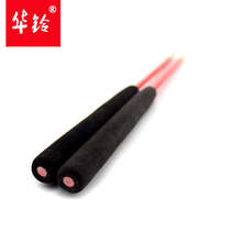 Hualing diabolo pole for students children and adults foam handle fiberglass copper head pole double-ended diabolo shake