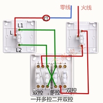 Three open controlled throw controlled multi-relay one open double midway double pole two and three open control switch (exposed) double
