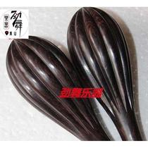 Ebony ebony shaft All-wood ebony shaft All-wood ebony shaft 12 thick-petal ebony handle First-class ebony