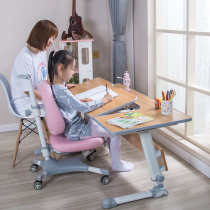 Lift study table can be used for primary school students to write male suit desk girl study table home table and chair for children