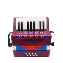 Beginner parent-child early education organ 17 childrens toys mini key musical instrument small hand bass 8 childrens accordion