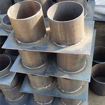 Steel waterproof casing embedded casing fire sealed pipe water stop ring wing ring floor pool embedded steel casing