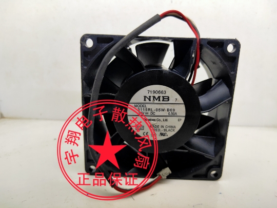 New original dress NMB 3115RL-05W-B69 8038 24v 8cm 8cm Schneider frequency inverter fan