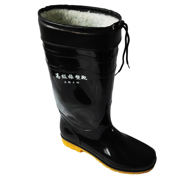 Chaussures - bottes caoutchouc homme pour hiver - semelle tendon - Ref 971269 Image 7