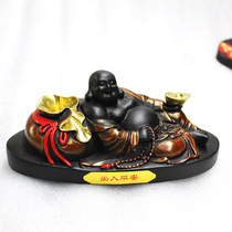 New carbon carving car ornaments Activated carbon carving car crafts Taipingan Baicai Buddha business gifts