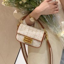 ITSK womens bag 2021 new advanced swan embroidered method stick bag with female inclined satchel with single shoulder and hand armband bag