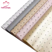 Flower packaging waterproof sydney paper polka dot polka dot lining paper Korean imported flower packaging materials Florist supplies