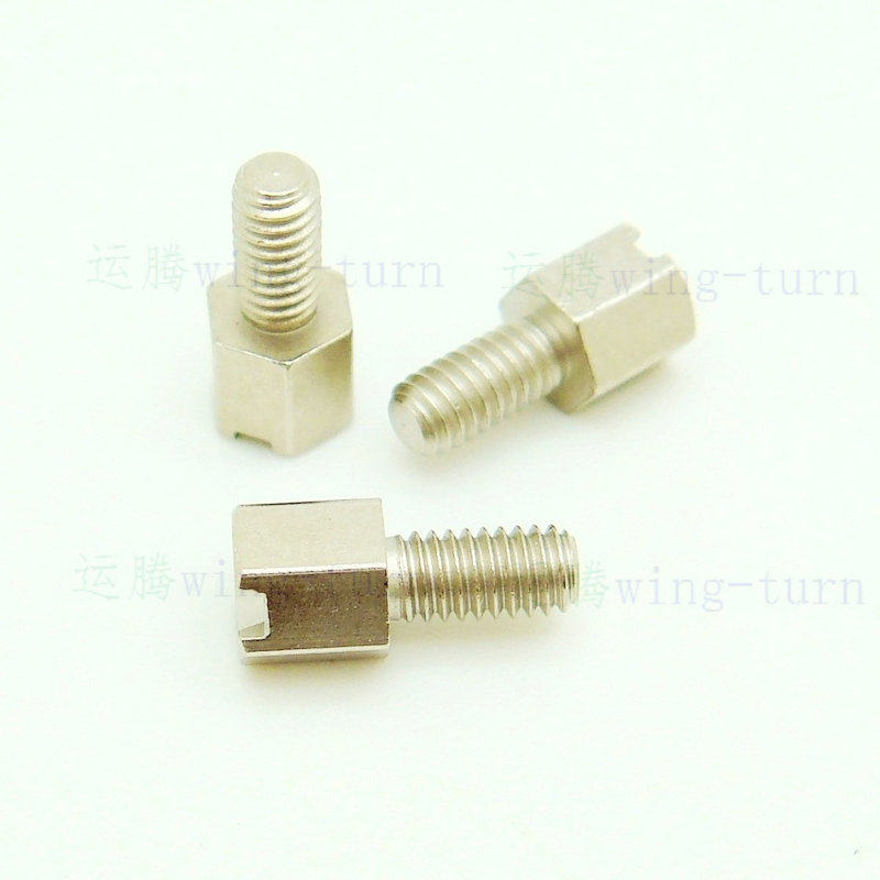Yunteng inside and outside M2 6-M2 6 SCSI accessories hexagon small nut M2 6 metric tooth gauge mother seat screw