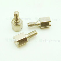 Yun Teng inside and outside 2#56-2#56 SCSI connector hexagon nut 2#56 inch tooth gauge screw