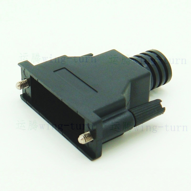 wan teng fmd26f-k-as scsi plug hpdb26 female plastic shell 26 core female crimping connector