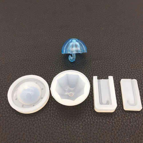 Игра с едой, трехмерный фондан, зонтик, форма, аксессуар ручной работы, 3D, зеркальный эффект