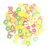 Клей ювелирные изделия ручной работы DIY серьги медведи украшения большие и маленькие фруктовые животные цветы сливы любовь кусочки мягкой глины