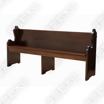 (Nazareth carpenter)Christian church bench Church solid wood bench can be customized at a special price
