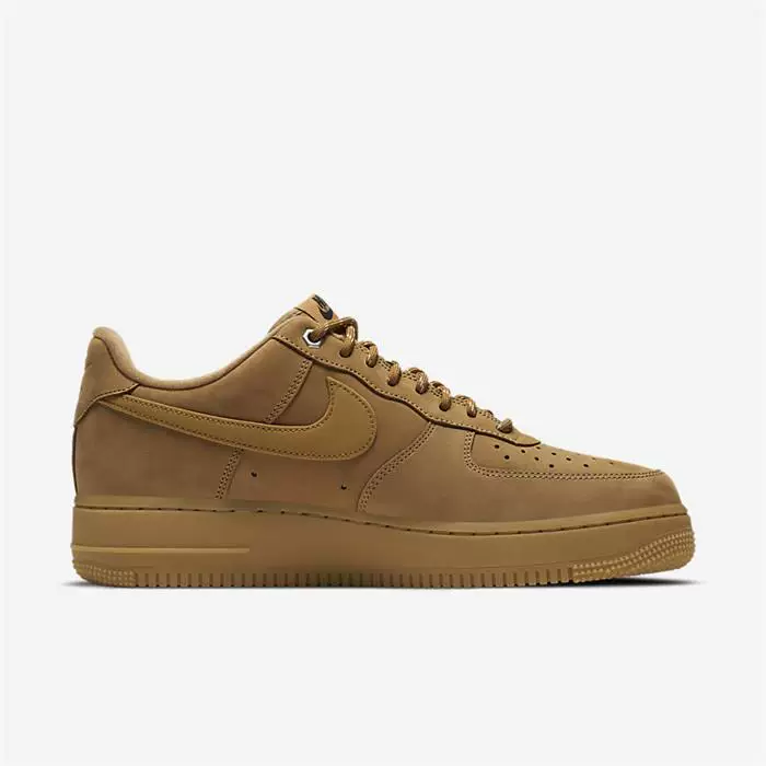 Nike мужские и женские кроссовки Air Force 1 в пшеничном цвете, низкие модели, кроссовки Air Force One CJ9179-200