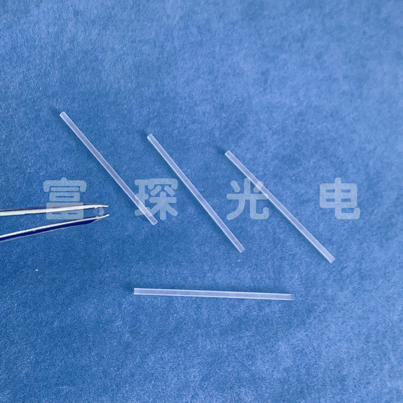 JGS1 UV quartz rod mirror light guide rod D1 59 * 428mm side fine grinding end polishing single side plating
