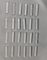 K9 plano-convex cylindrical mirror 15*4mm F=4 6mm uncoated