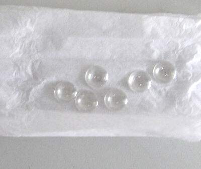 K9 flat convex lens D7mm F= 7 8mm uncoated 