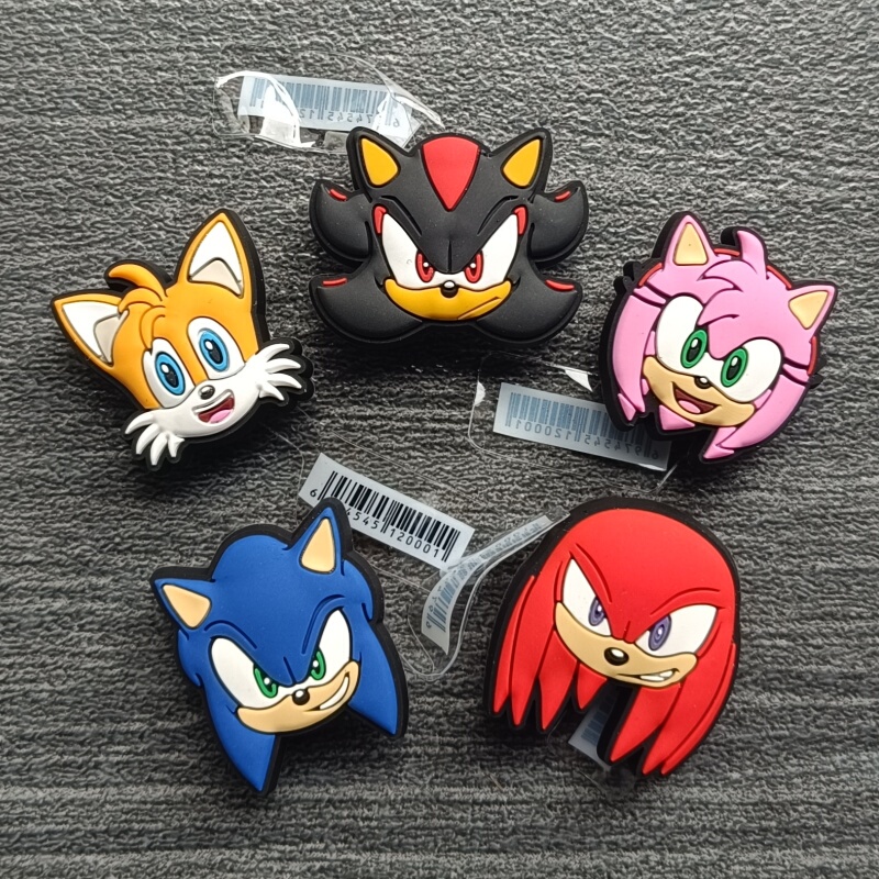 New Crocs Shoe Charms, Crocs Shoe Buckles, Crocs Shoe Accessories, Sonic the Hedgehog
