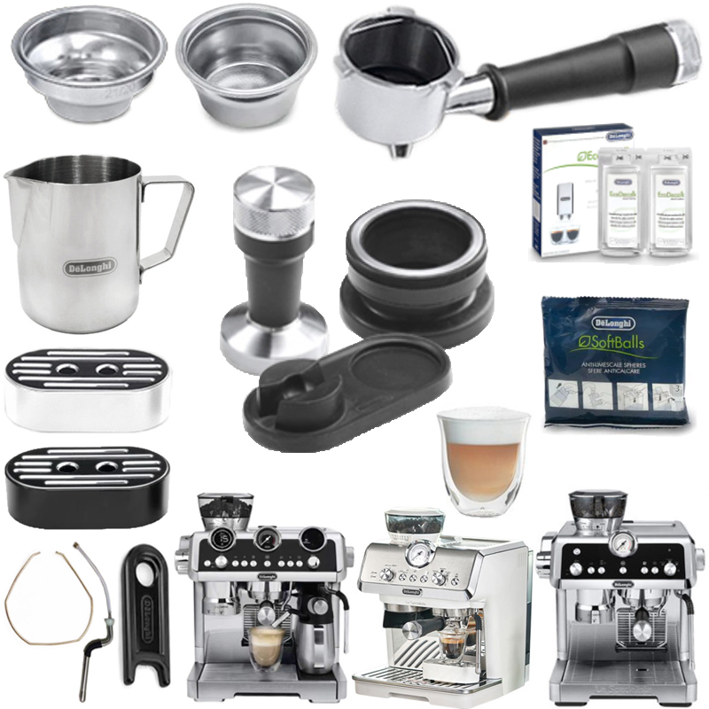 delonghi Dilangqi ec9355 semi-automatic coffee machine ec9155 silver knight handle ec9665 powder bowl accessories