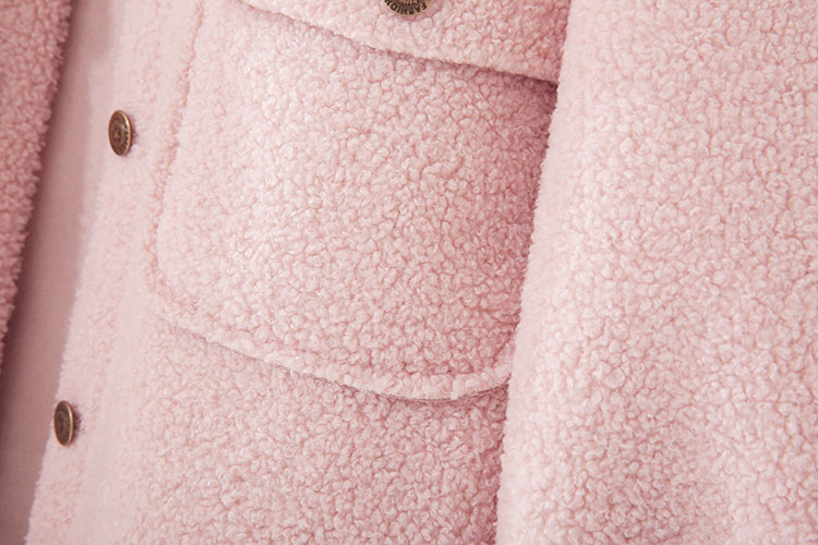 Mùa đông 2018 phiên bản Hàn Quốc của cashmere cashmere lỏng mỏng dài lông chồn lông dày áo khoác bông đệm quần áo phụ nữ áo jacket