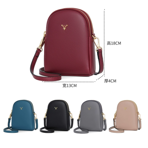 Небольшая сумка, маленькая модная сумка на одно плечо, подарок на день рождения, из натуральной кожи