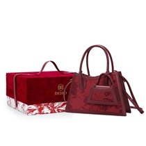 Handbag Chinese style 2024 new red bag wedding bag bridal bag female daily use mother-in-law gift