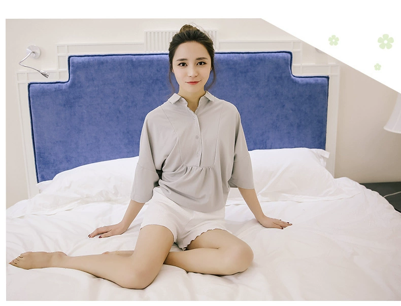 Quần an toàn 2018 chống ánh sáng cho nữ mặc bên trong và bên ngoài quần legging béo mm phần mỏng bảo hiểm cỡ lớn quần lửng
