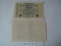 Germany 1923 10000000 mark on 1923 (single-sided)