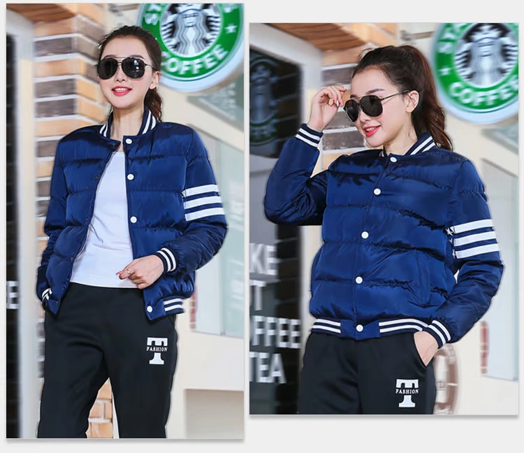 Áo khoác nam mùa đông ngắn bằng vải cotton thể thao - Quần áo độn bông thể thao áo phao uniqlo trẻ em